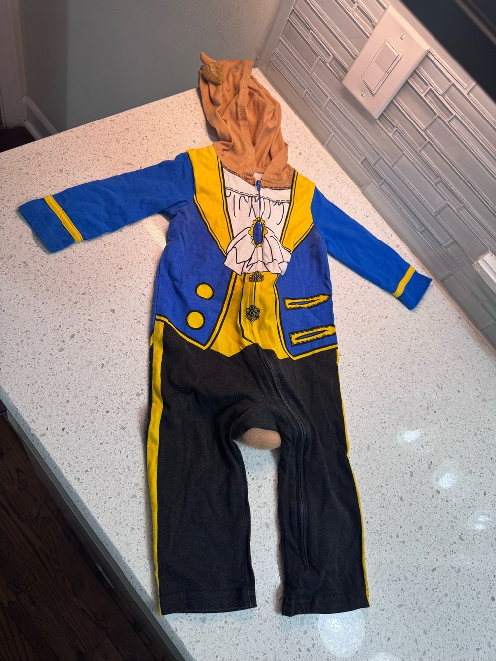 Kids Beauty & The Beast - The Beast Costume Size 12-18M